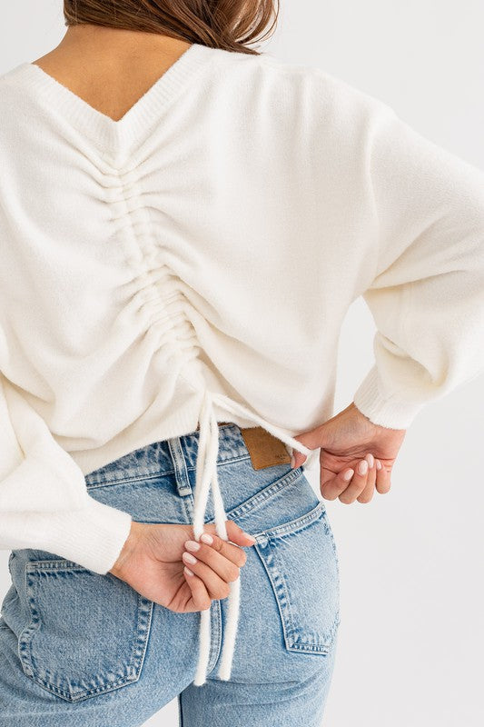 PARTY IN THE BACK SWEATER