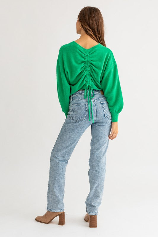 PARTY IN THE BACK SWEATER