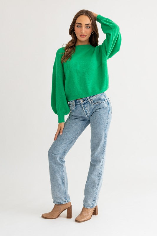 PARTY IN THE BACK SWEATER