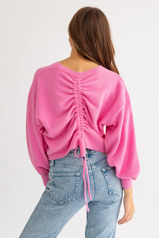 PARTY IN THE BACK SWEATER