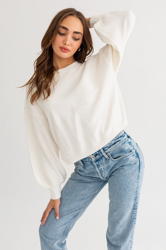 PARTY IN THE BACK SWEATER