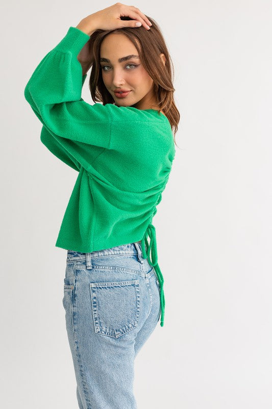 PARTY IN THE BACK SWEATER