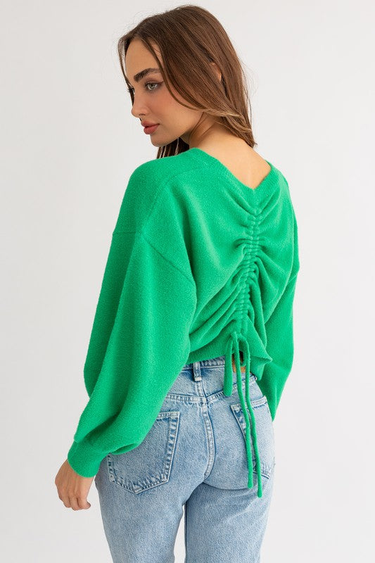 PARTY IN THE BACK SWEATER