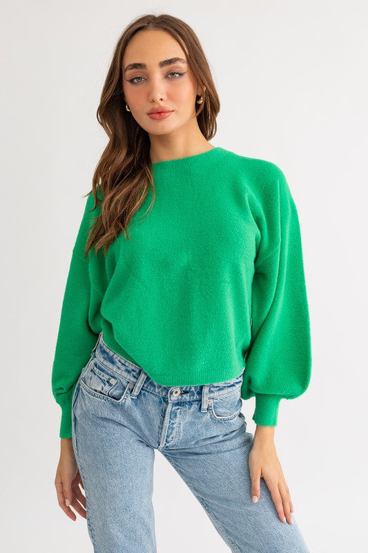 PARTY IN THE BACK SWEATER