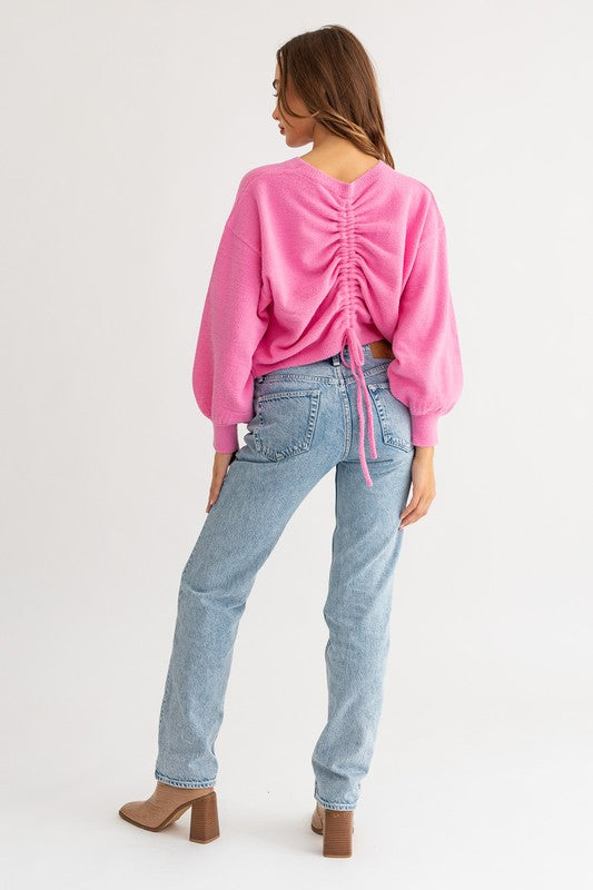 PARTY IN THE BACK SWEATER
