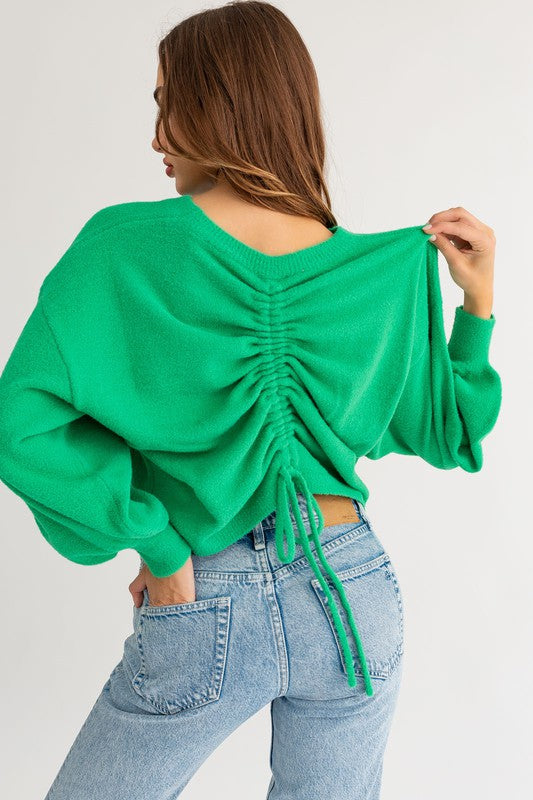 PARTY IN THE BACK SWEATER