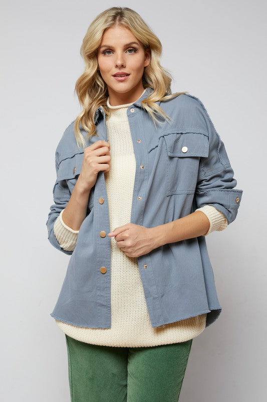 ROCK AND ROLL SEQUIN SHACKET
