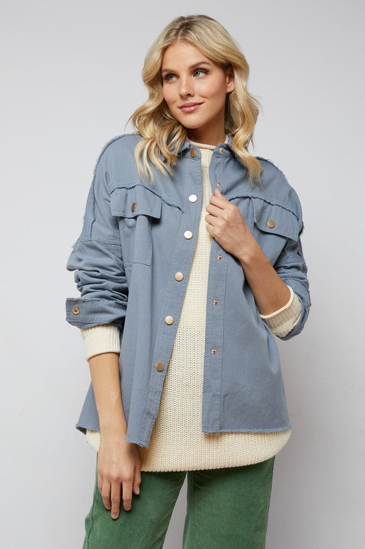 ROCK AND ROLL SEQUIN SHACKET