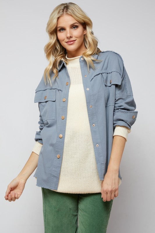ROCK AND ROLL SEQUIN SHACKET
