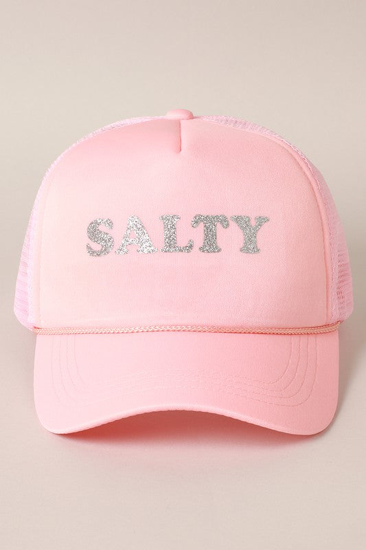 GLITTER SALTY FOAM TRUCKER HAT