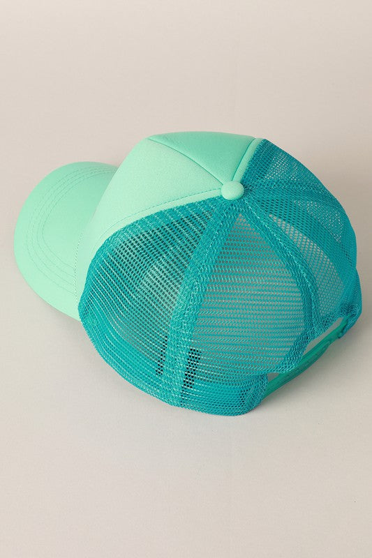 GLITTER SALTY FOAM TRUCKER HAT