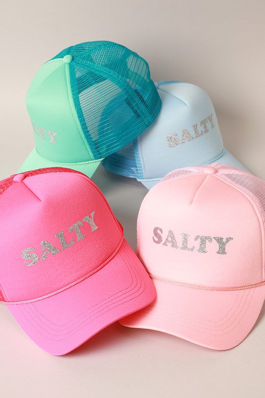 GLITTER SALTY FOAM TRUCKER HAT