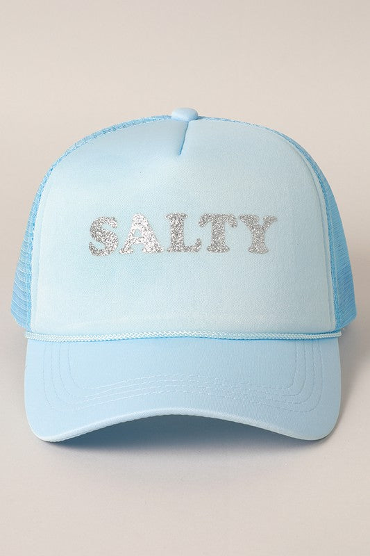 GLITTER SALTY FOAM TRUCKER HAT
