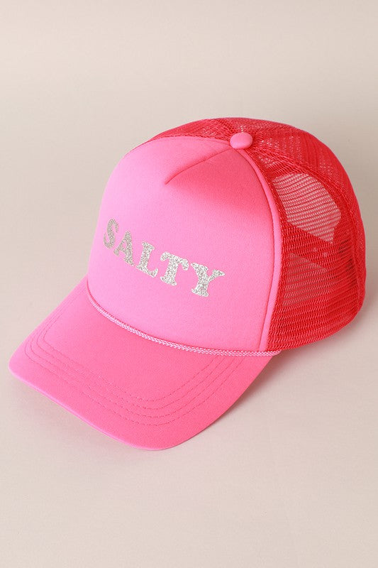 GLITTER SALTY FOAM TRUCKER HAT
