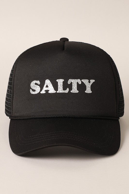 GLITTER SALTY FOAM TRUCKER HAT