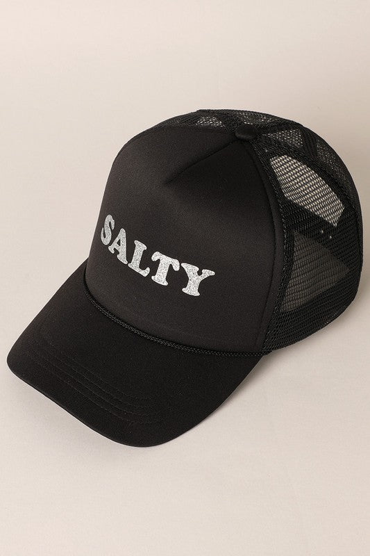 GLITTER SALTY FOAM TRUCKER HAT
