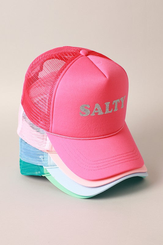 GLITTER SALTY FOAM TRUCKER HAT