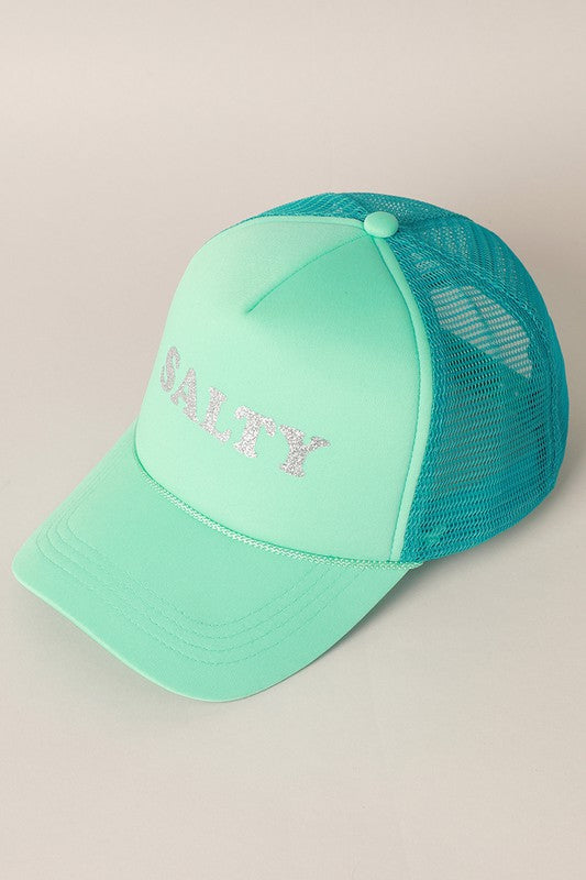 GLITTER SALTY FOAM TRUCKER HAT