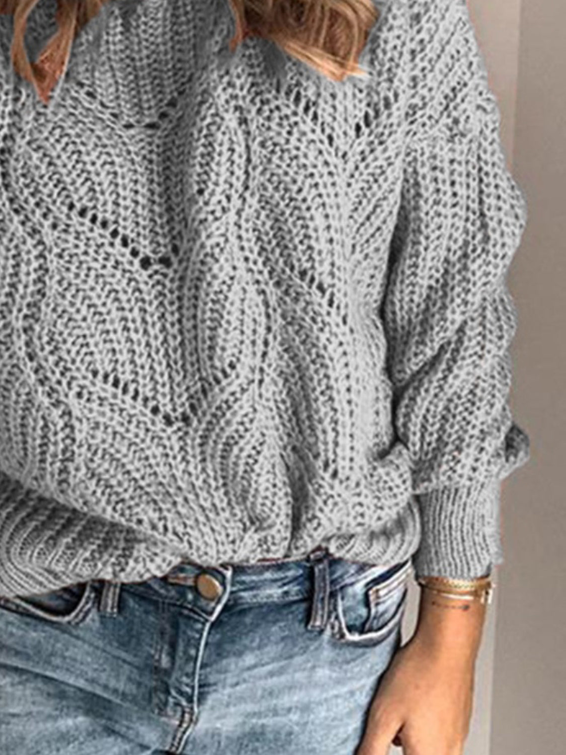 LET THERE BE LIGHT SWEATER