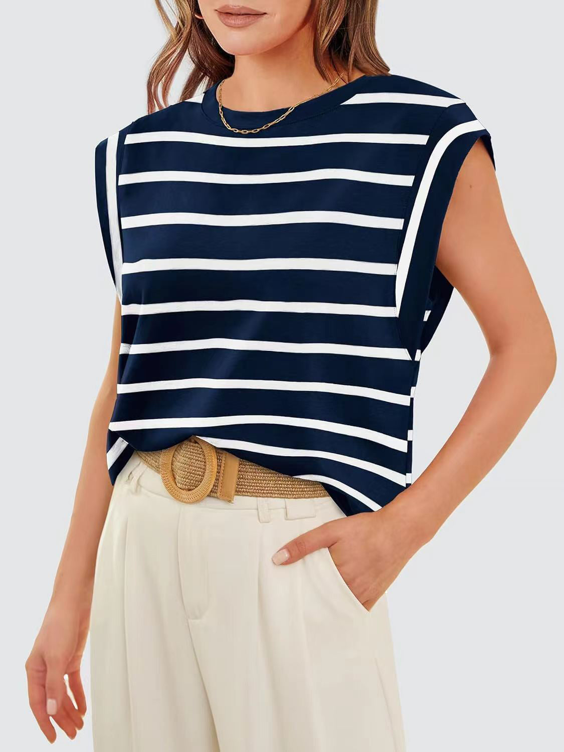 PERFECT STRIPED TEE