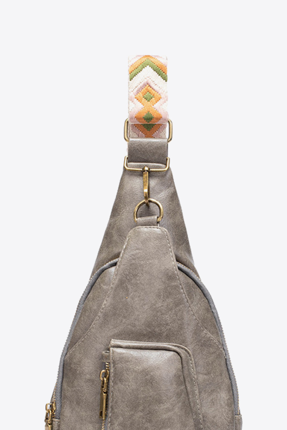 ALL THE FEELS LEATHER SLING BAG
