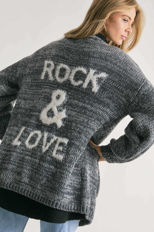 ROCK & LOVE CARDI