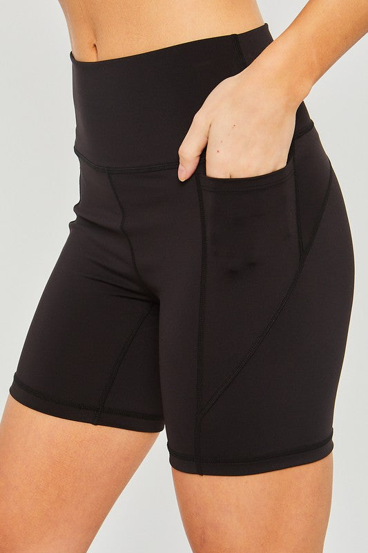 ACTIVEWEAR BIKER SHORTS