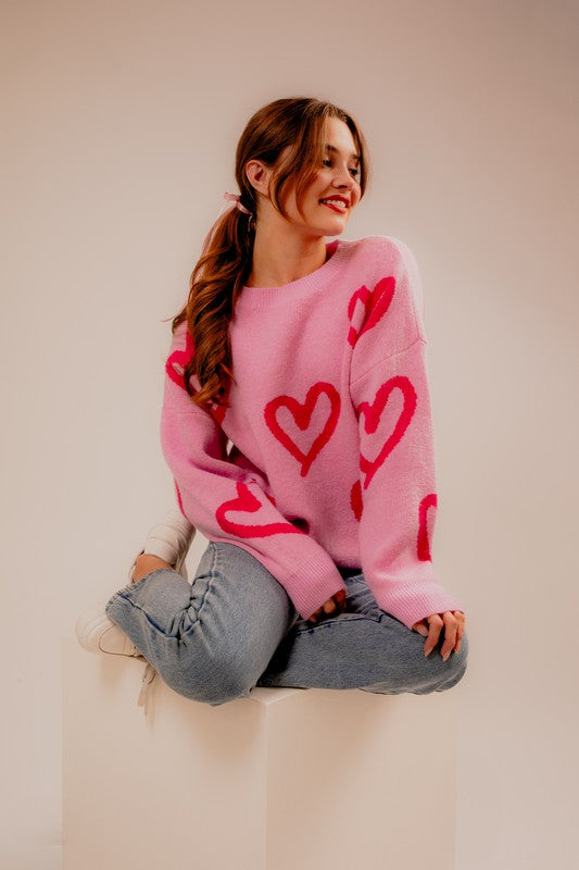 LOTS OF LOVE SWEATER