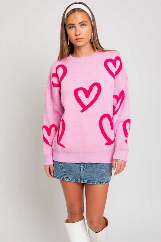 LOTS OF LOVE SWEATER