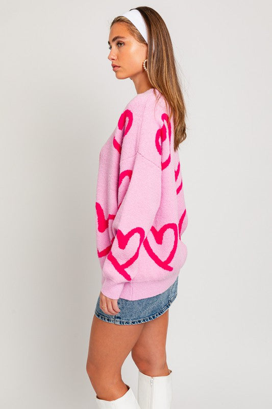 LOTS OF LOVE SWEATER