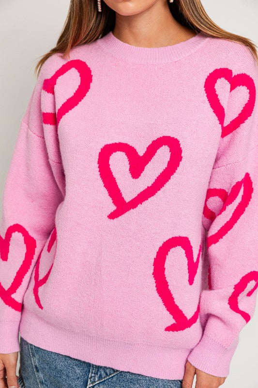 LOTS OF LOVE SWEATER