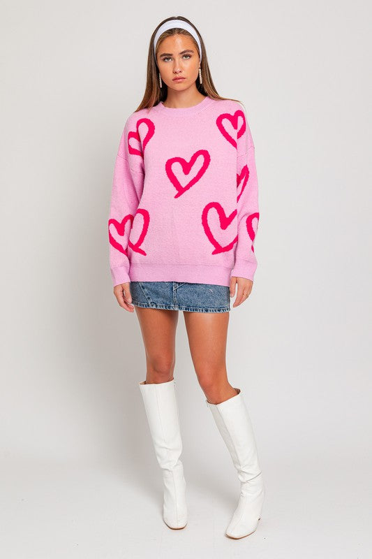 LOTS OF LOVE SWEATER