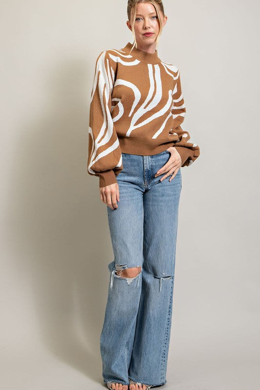 SWIRL IT UP SWEATER