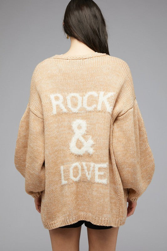 ROCK & LOVE CARDI