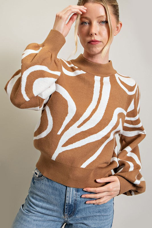 SWIRL IT UP SWEATER