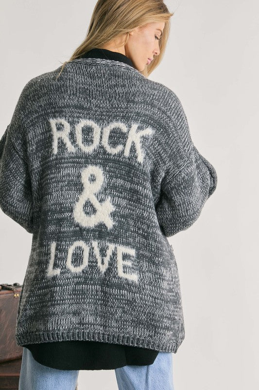 ROCK & LOVE CARDI