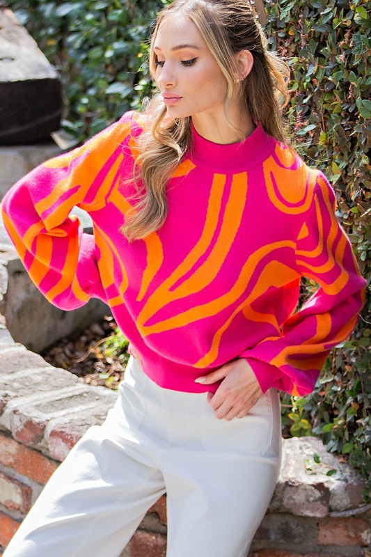 SWIRL IT UP SWEATER