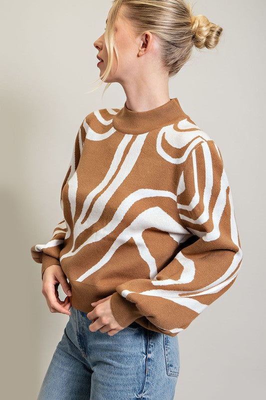 SWIRL IT UP SWEATER