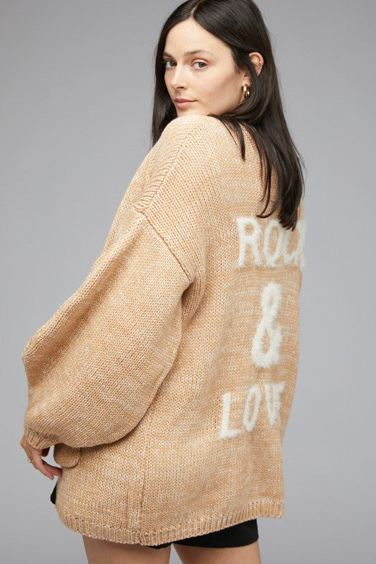 ROCK & LOVE CARDI