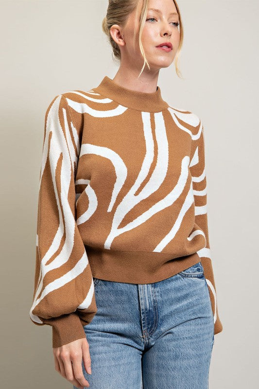 SWIRL IT UP SWEATER