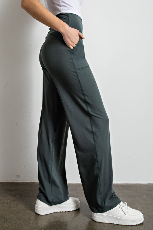 BUTTER STRAIGHT LEG PANTS