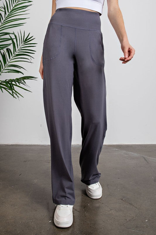 BUTTER STRAIGHT LEG PANTS