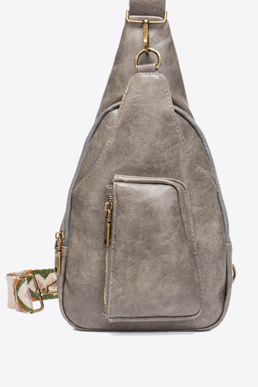ALL THE FEELS LEATHER SLING BAG