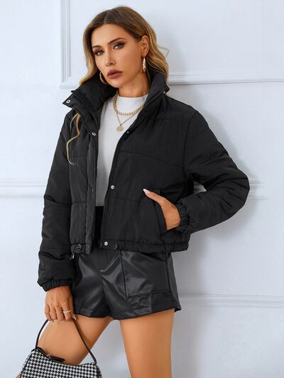 CROPPED PUFFER COAT