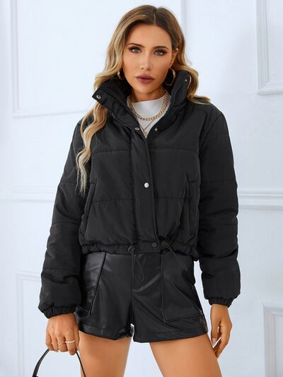 CROPPED PUFFER COAT