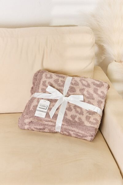 FEELS LIKE A DREAM LEOPARD BLANKET