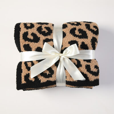 FEELS LIKE A DREAM LEOPARD BLANKET