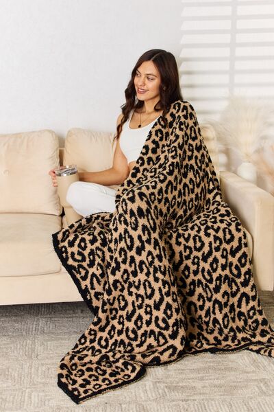 FEELS LIKE A DREAM LEOPARD BLANKET