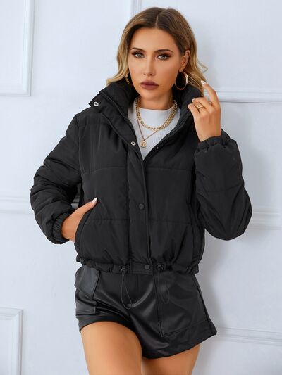 CROPPED PUFFER COAT