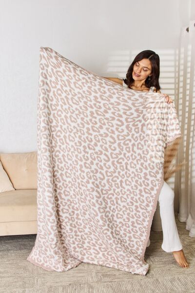 FEELS LIKE A DREAM LEOPARD BLANKET